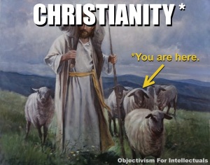 Christianity: Jesus is the Shepherd; Christians are the Sheep